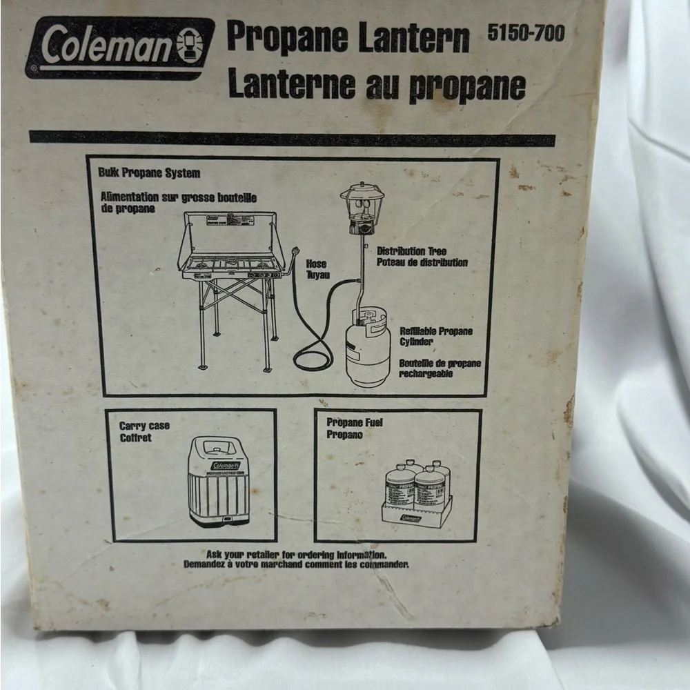BRAND‎ NEW COLEMAN PROPANE LANTERN. ONE MANTEL LANTERN. NEW OLD STOCK.